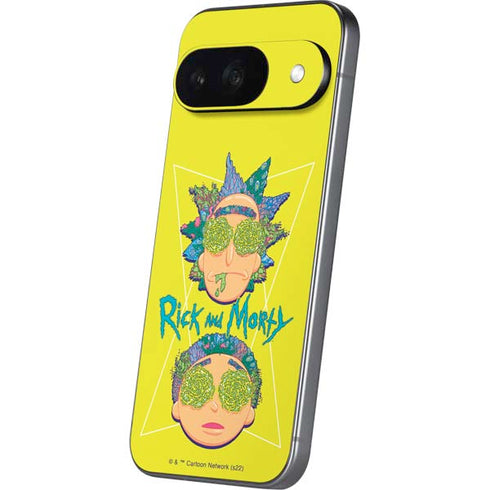 Adult Swim Rick and Morty Rick and Morty Portal Eyes Google Pixel 9 Skin